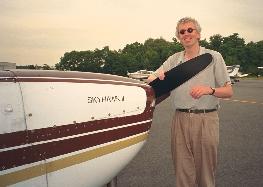 Sape the day after getting his PPL